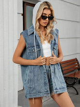 US Flag Button Up Denim Jacket OutfitFlow